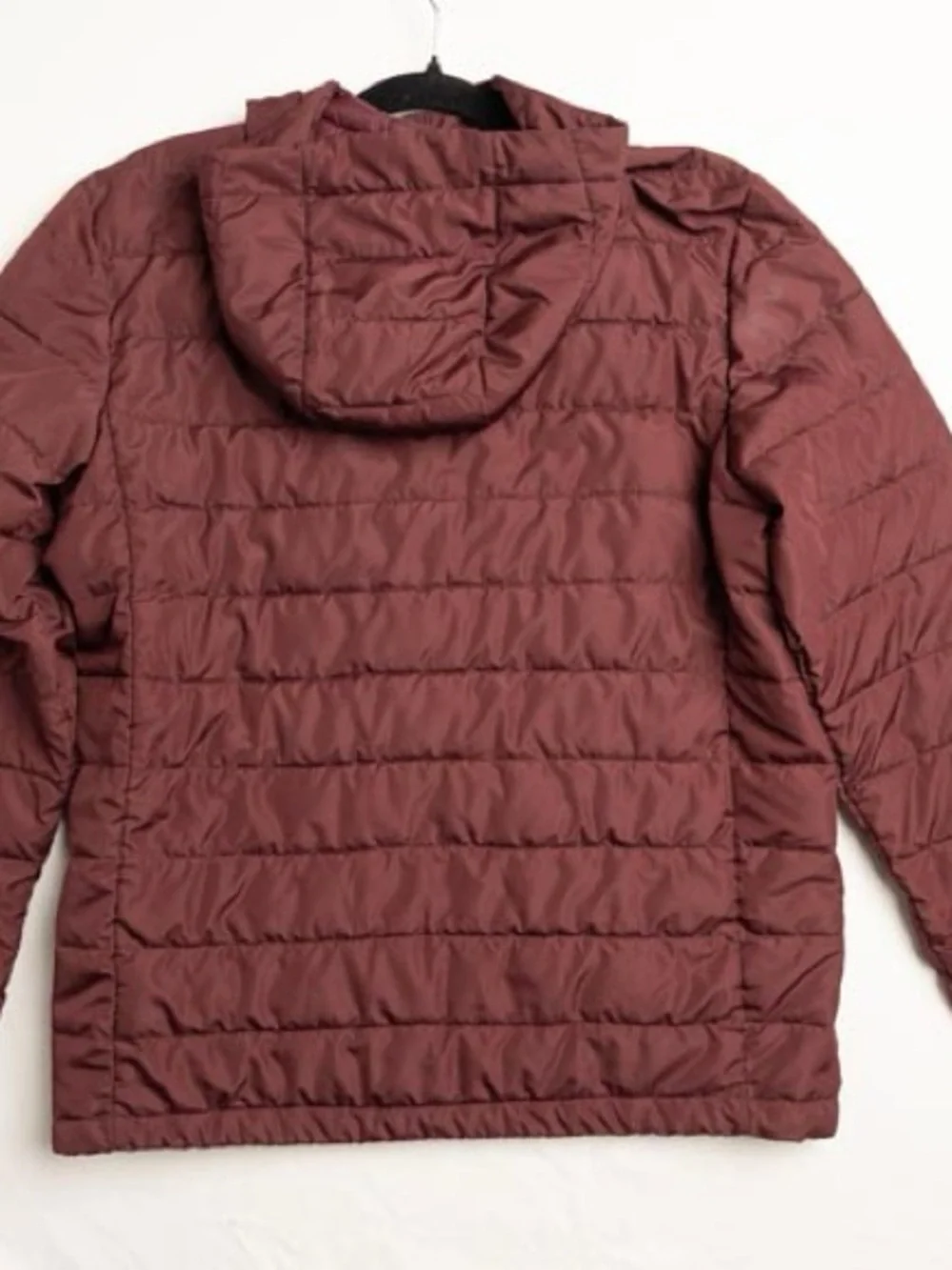 Old Navy Maroon Boys Quilted Puffer Jacket- worn once!